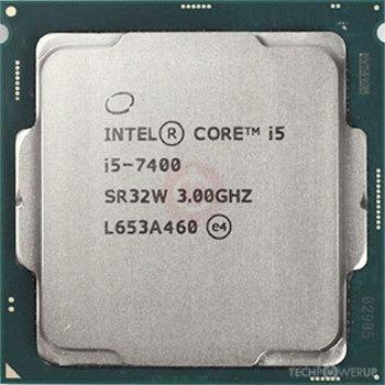 Teken kaping met de klok mee INTEL® CORE™ I5 7400 CPU | 3.50GHz | 4C/4T | 6M Cache