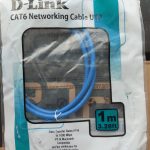 D-LINK CAT6 1 meter Blue Patch Cord