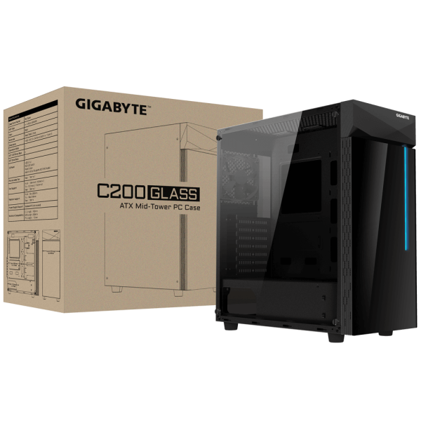 Gigabyte C200 Glass Cabinet RGB