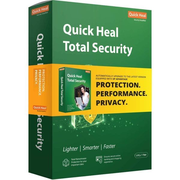 Quick Heal Total Security 3 User 1 Years - TR3