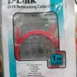 D-LINK CAT6 1 meter UTP 24AWG Patch Cord | RED