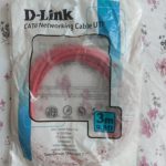 D-Link CAT6 3M Red Patch Cord UTP