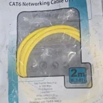 D-Link CAT6 2M Yellow Patch Cord UTP