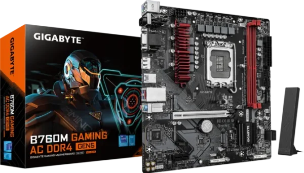 Gigabyte B760M Gaming AC DDR4 GEN5 Motherboard