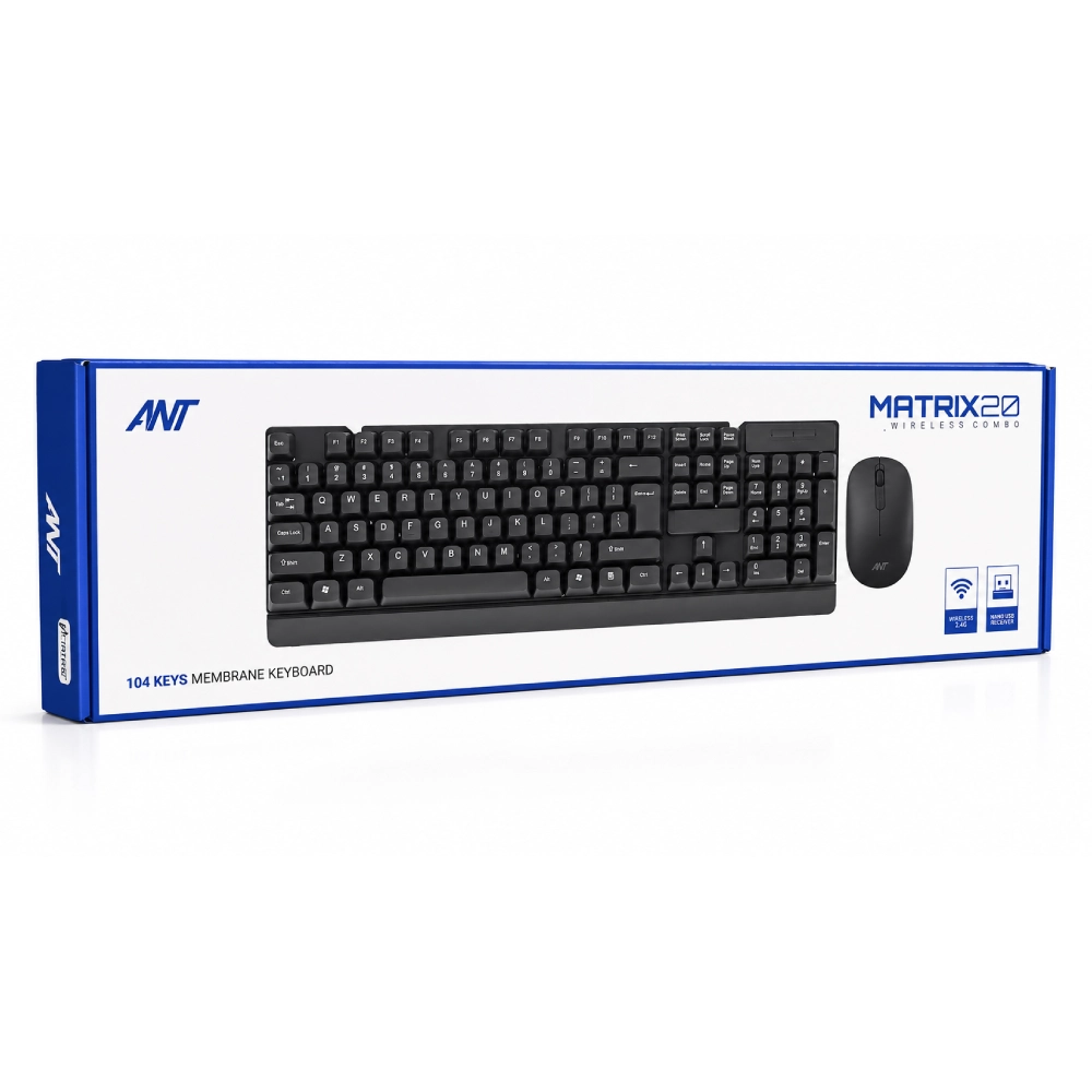 00b34c39-6e33-4cb2-a0d2-dfeb561e0347 Ant Esports Matrix 20 Wireless Keyboard Mouse Combo