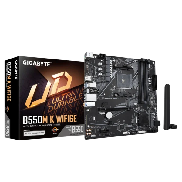 Gigabyte B550M K WIFI6E Motherboard 4