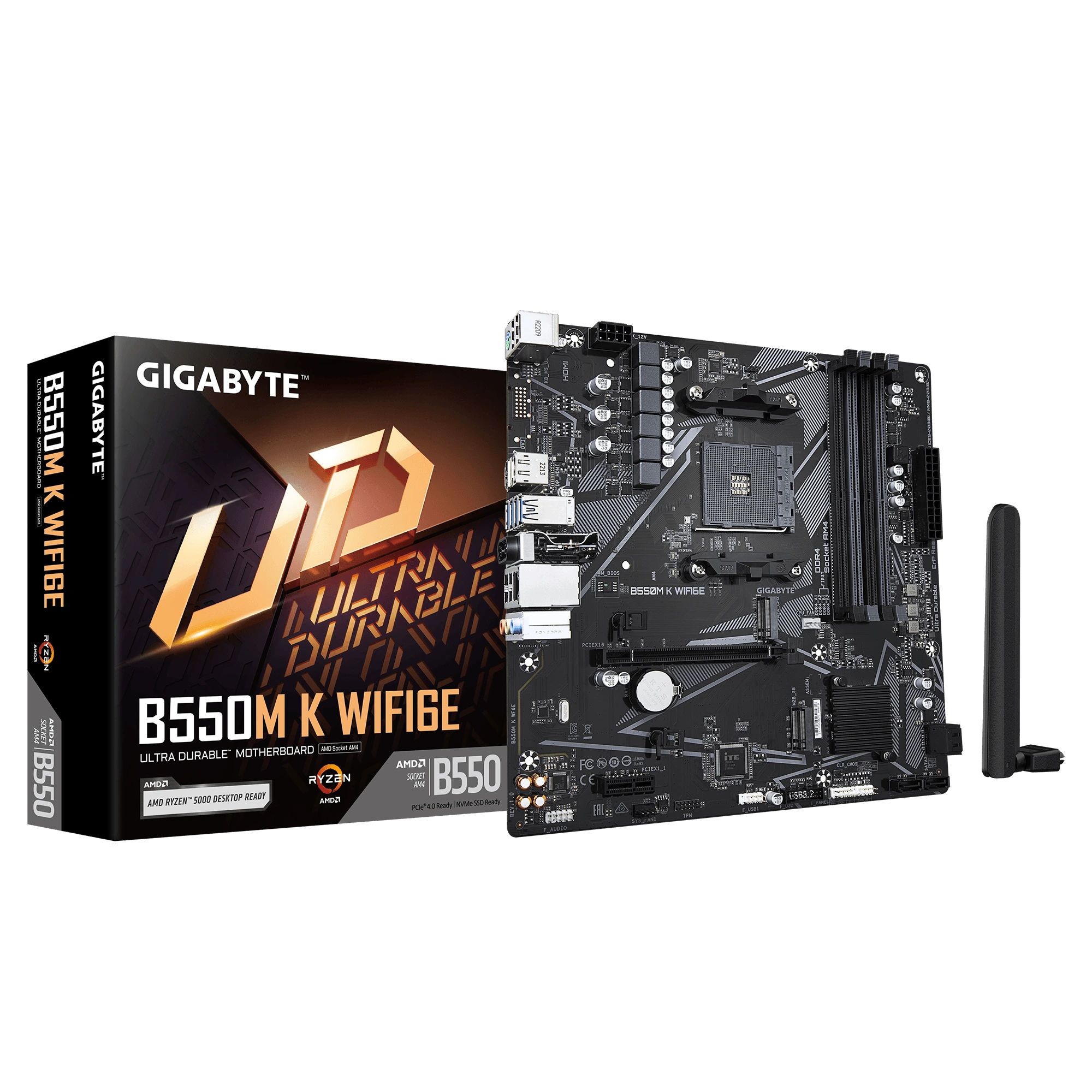 B550M K WIFI6E_01 Gigabyte B550M K WIFI6E Motherboard 4