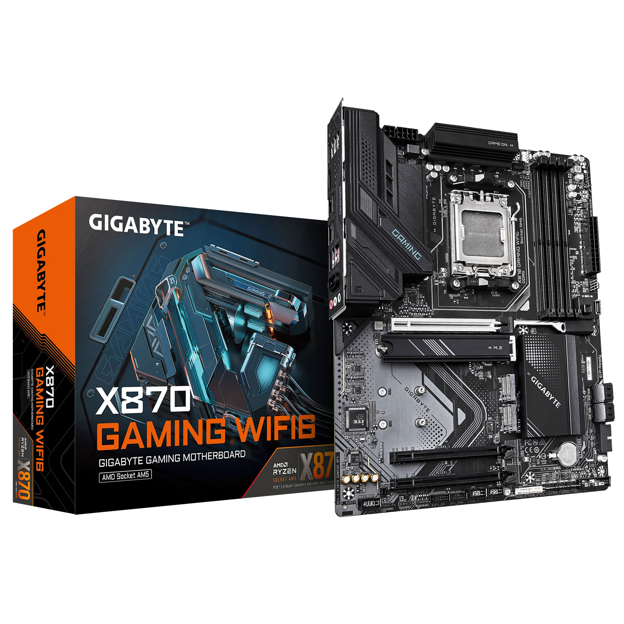 X870 GAMING WIFI6_01 Gigabyte X870 GAMING WIFI6 Motherboard 1