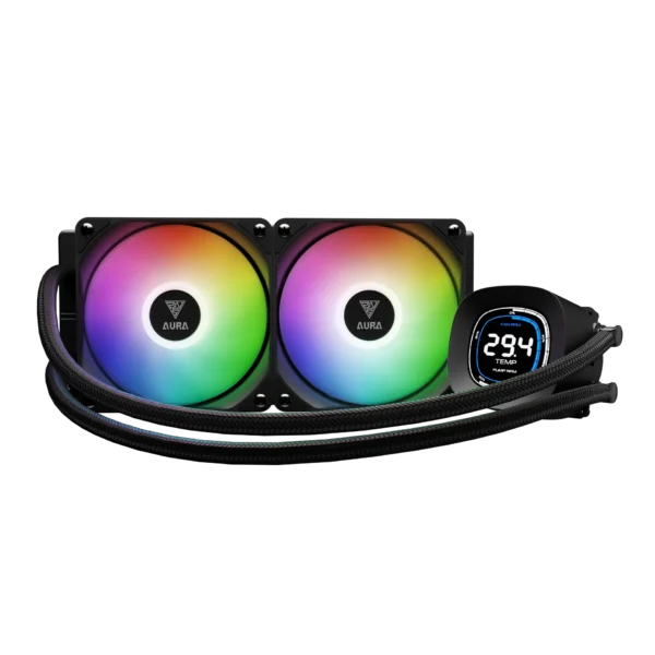 Gamdias AURA GL240 DIGITAL AGRB Liquid Cooler 1