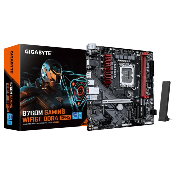 Gigabyte B760M GAMING WIFI6E DDR4 GEN5 Motherboard 1